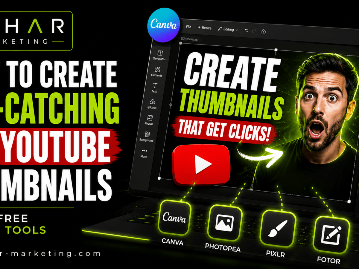 How to Create Eye-Catching YouTube Thumbnails Using Free Online&nbsp;Tools