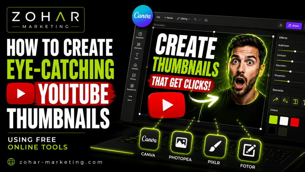 How to Create Eye-Catching YouTube Thumbnails Using Free Online Tools