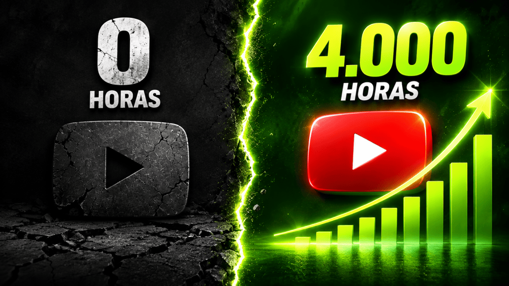 Cómo Conseguir 4,000 Horas en YouTube y Monetizar tu Canal